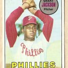 1969 Topps baseball card #174 Grant Jackson VG/EX