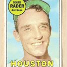 1969 Topps baseball card #119 Doug Rader EX-