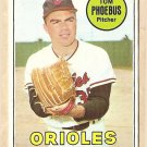 1969 Topps baseball card #185 (B) Tom Phoebus EX/NM