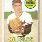 1969 Topps baseball card #185 (B) Tom Phoebus EX/NM
