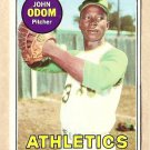 1969 Topps baseball card #195 John Odom NM