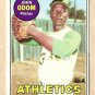 1969 Topps baseball card #195 John Odom NM