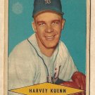 1954 Red Heart Dog Food baseball card Richie Ashburn G/VG Detroit Tigers