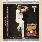 2004 Fleer Authentix baseball card #136 Ruben Sierra NM/M