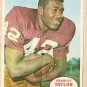 1968 Topps Football poster insert - Charley Taylor EX/Nm Washington Redskins