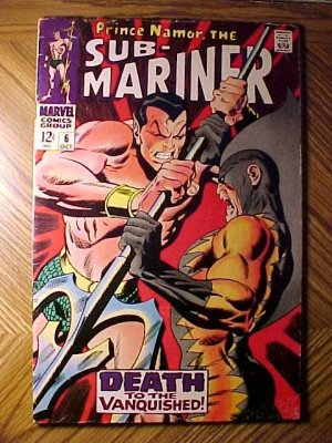 Marvel Comics Sub-Mariner #6 VG