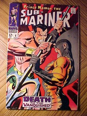 Marvel Comics Sub-Mariner #6 (B) VG