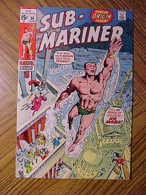 Marvel Comics Sub-Mariner #38 VG