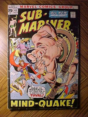Marvel Comics Sub-Mariner #43 G/VG