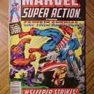 Marvel Super Action comic book #3 1977 Starring Captain America VG