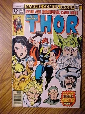 Marvel Comics Thor #262 1977 VG