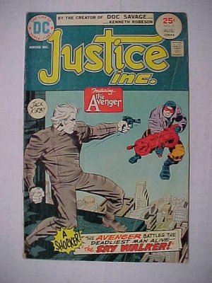 DC Comics Justice Inc. #2 comic book 1975 Jack Kirby G/VG