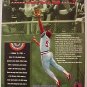 2000 St. Louis Cardinals Willie McGee Day commemorative card NM 8x10