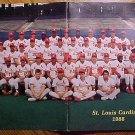 1988 St. Louis Cardinals baseball Yearbook, EX condition, Ozzie Smith