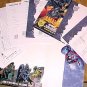 Marvel/DC comics Amalgam promotional packet folder brochure, EX/NM 1996