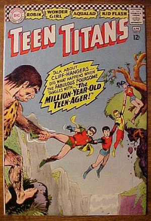 DC Comics comic book - Teen Titans #2 1966 F/VF Robin, Kid Flash, Wonder Girl, Aqualad