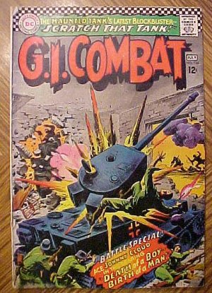 DC Comics comic book - G.I. Combat #124 1967 G/VG