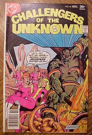 DC Comics comic book - Challengers of the Unknown #83 1977 F/VF