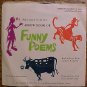 1969 Scholastic Records Arrow book of Funny Poems 33 1/3 record album with sleeve