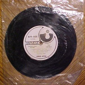Harvest Bite-size promotional record Kevin Ayers, Roy Harper Capital Records