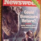 Newsweek magazine June 14 1993 Dinosaur cloning (Jurassic Park), Michael Jordan & Gambling EX cond.