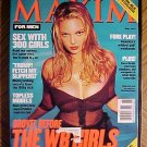 Maxim Magazine June 2000 Sarah Michelle Gellar, Katie Holmes, Alyssa Milano, sex w/ 300 girls, NM