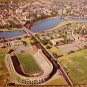 Postcard - Harvard Stadium & School, unused, EX/Nm condition
