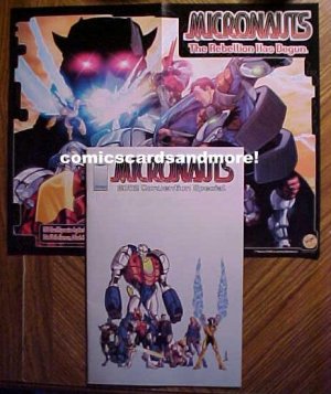 Micronauts comic book promo comic and mini-poster, NM/M