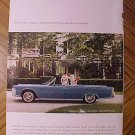 Magazine print ad - 1965 Lincoln Continental - ad version #2