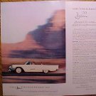 Magazine print ad - 1959 Ford Thunderbird (T-bird)