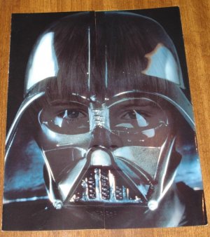 Topps Star Wars Evolution trading card promo brochure, tri-fold, NM