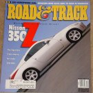 Road & Track magazine December 2001 Nissan 350Z Mercedes Benz SLK32 vs BMW M roadster