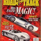 Road & Track magazine December 2000 Saleen S7, Porsche Carrera GT V-10, Jaguar X-type