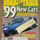Road & Track magazine October 1998 Nissan R390 GT1, BMW M series, 150+ new cars