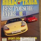 Road & Track magazine February 1998 Porsche 911 vs 1999 911, BMW's new 3 series cars