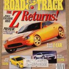 Road & Track magazine March 1999 Nissan 350Z, Toyota Celica, Mitsubishi Eclipse