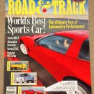 Road & Track magazine April 1997 Acura NSX-T, Chevrolet Corvette, Ferrari F355, Porsche 911 Turbo