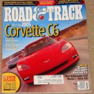 Road & Track magazine February 2004 Chevrolet Corvette C6, Cadillac CTS-V, Volvo S40