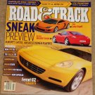 Road & Track magazine May 2004 Porsche Boxster, Ferrari 612 Scaglietti, Lotus Esprit