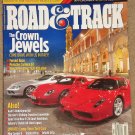 Road & Track magazine July 2004 ferrari Enzo, Porsche Carrera GT, Mercedes Benz SLR McLaren