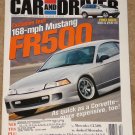 Car & Driver magazine February 2000 168 mph Ford Mustang, BMW X5, Mercedes CL500, Lincoln LS