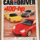 Car & Driver magazine September 2000 Turbo PT Cruiser, Porsche 911 Turbo, Aston Martin DB7
