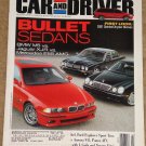 Car & Driver magazine March 2000 BMW M5, Jaguar XJR, Mercedes E55 AMG