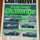 Car & Driver magazine September 2001 Supertuner Challenge, Nissan Sentra SE-R, Mercedes S55-AMG