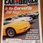 Car & Driver magazine August 2001 Corvette Z06, Mini Cooper, Boxster S, SLK32 AMG, Jeep Liberty