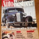Classic Auto Restorer magazine November 1996 1937 Chevy, 1948 Desoto, 1959 Plymouth