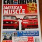 Car & Driver magazine January 2005 Ford Mustang vs Pontiac GTO, Ferrari F430, MB SLR
