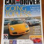 Car & Driver magazine March 2005 Convertibles: Mustang, Corvette, SLK350, Crossfire, Boxster