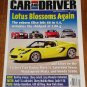 Car & Driver magazine July 2004 Lotus Elise vs Honda S2000, Mazdaspeed Miata, Caterham Seven