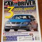 Car & Driver magazine April 2005 BMW 3 series, Lexus GS300, Chevy Cobalt, Mazda Miata